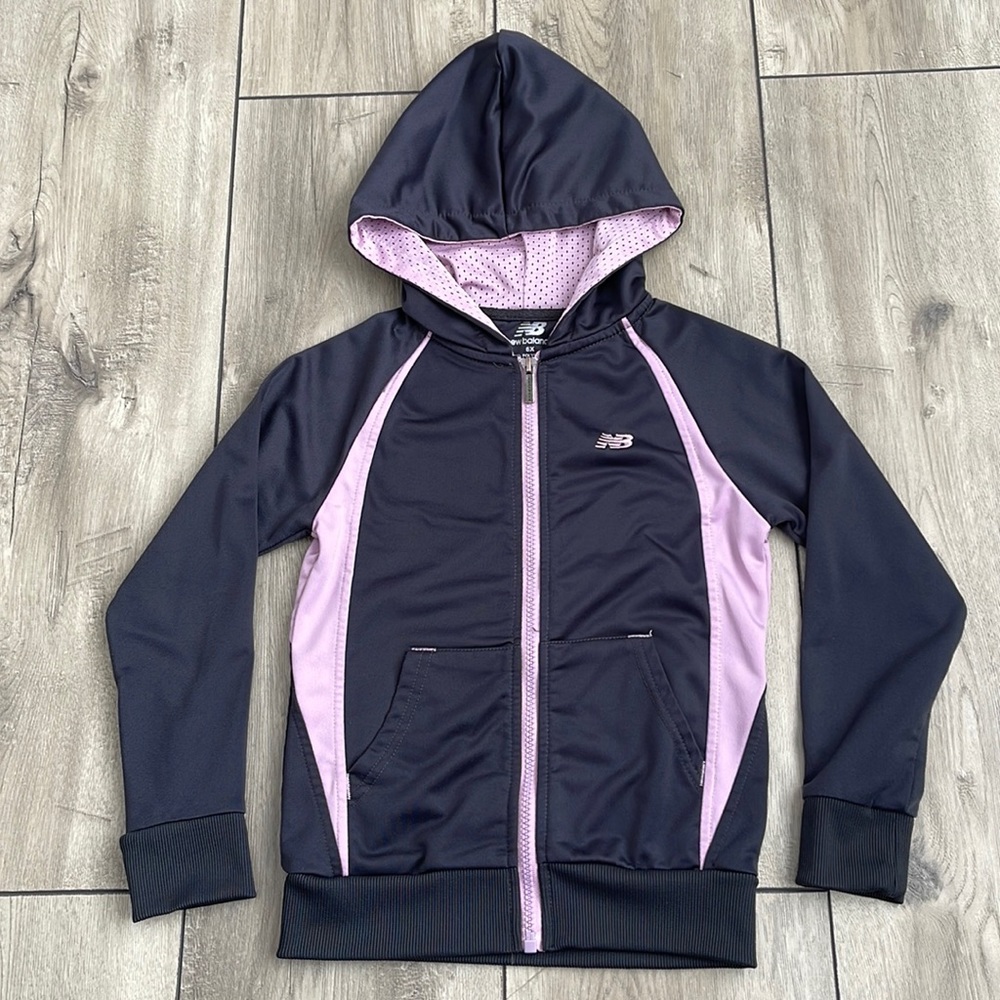 NEW BALANCE GIRL SWEATSHIRT HOODIE SIZE 6X